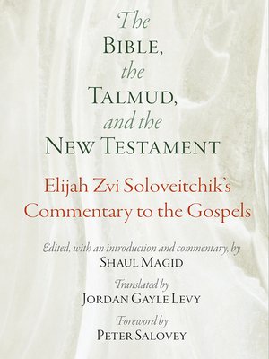 cover image of The Bible, the Talmud, and the New Testament